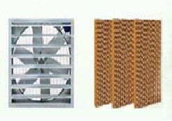 通风降温设备 水帘墙风机降温 负压风机 工程安装